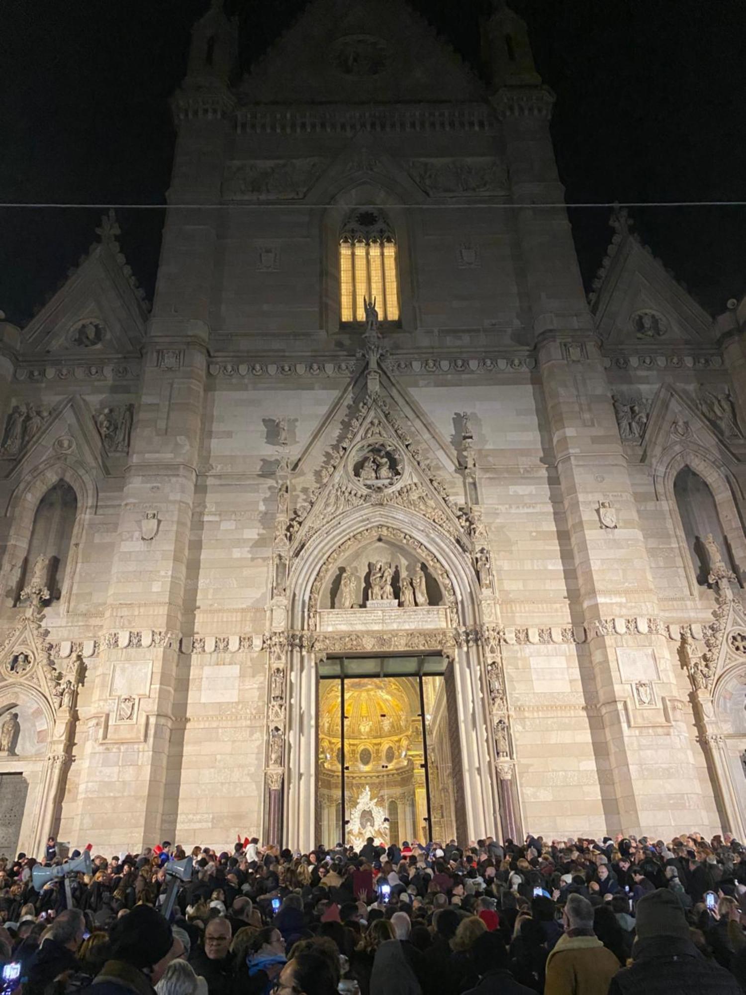 Vista Cattedrale Villa Napels Buitenkant foto